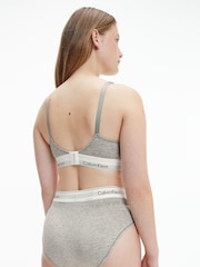 Calvin Klein Grey Modern Cotton Maternity Bralette - Image 2 of 5
