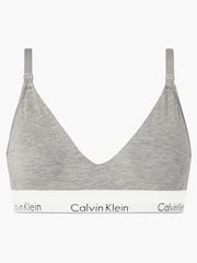 Calvin Klein Grey Modern Cotton Maternity Bralette - Image 3 of 5