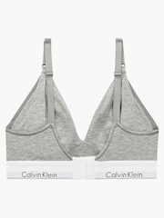 Calvin Klein Grey Modern Cotton Maternity Bralette - Image 4 of 5
