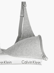 Calvin Klein Grey Modern Cotton Maternity Bralette - Image 5 of 5