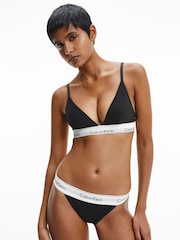 Calvin Klein Black Modern Cotton Bikini Knickers - Image 1 of 5
