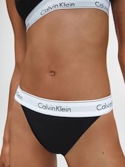 Calvin Klein Black Modern Cotton Bikini Knickers - Image 4 of 5