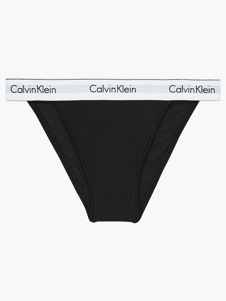 Calvin Klein Black Modern Cotton Bikini Knickers - Image 5 of 5
