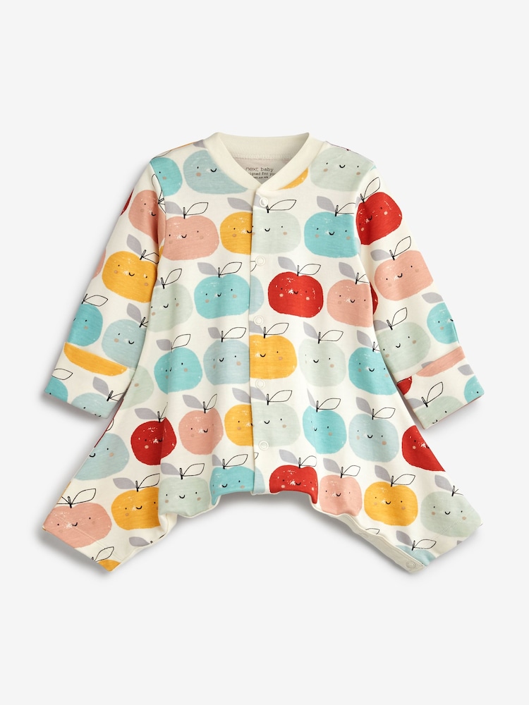 Bright Cream Apple - Baby 2 Pack Hip Dysplasia Sleepsuits (0-12mths) - Image 3 of 5