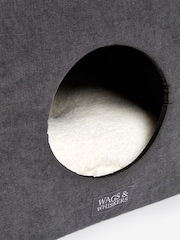 Charcoal Grey Cat Bed - Image 6 of 6