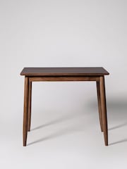 Swoon Mid Brown Maltby Acacia Wood 1 Drawer Desk - Image 2 of 5