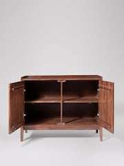 Swoon Mid Brown Newham Mango Wood 2 Door Sideboard - Image 5 of 7