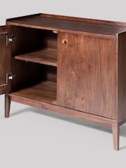 Swoon Mid Brown Newham Mango Wood 2 Door Sideboard - Image 6 of 7