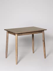 Swoon Light Brown Maltby Acacia Wood 1 Drawer Desk - Image 3 of 5
