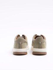 River Island Green Suede Heel Clip Trainers - Image 4 of 5