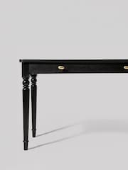 Swoon Black Leroy Mango Wood 1 Drawer Desk - Image 6 of 6