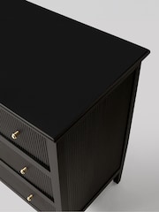 Swoon Black Ballard Mango Wood 6 Drawer Chest Of Drawers - Image 6 of 9