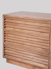 Swoon Light Brown Cormack Mango Wood 3 Drawer Chest Of Drawers - Image 4 of 5
