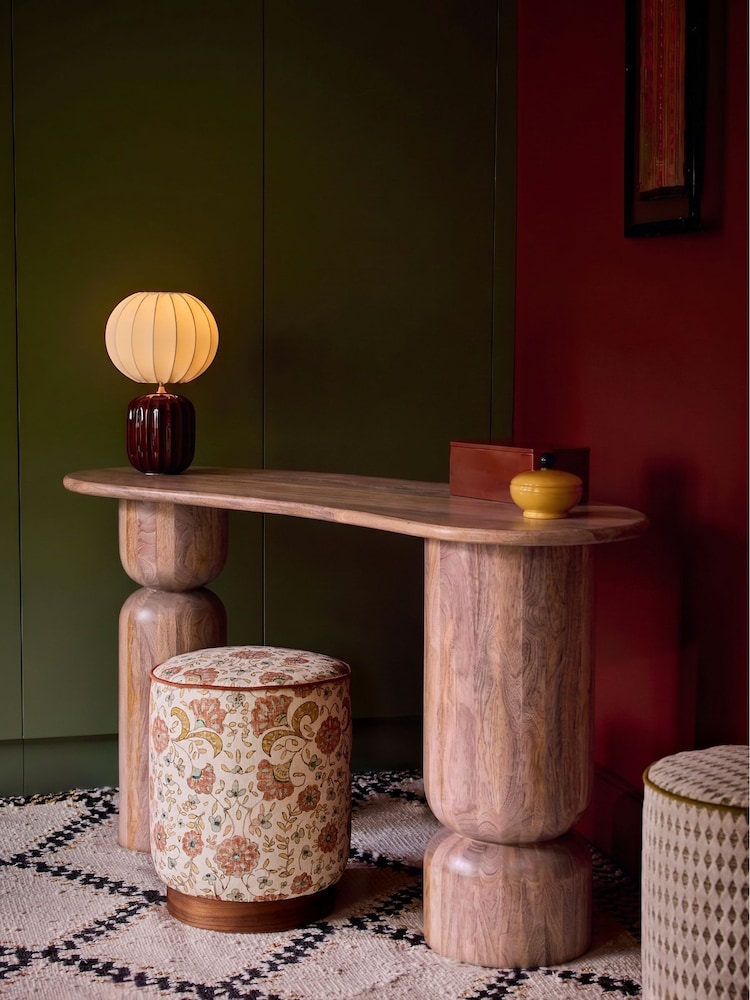 Swoon Light Brown Halan Mango Wood Desk - Image 1 of 7