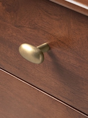 Swoon Mid Brown Canonbury Mango Wood 3 Drawer Chest Of Drawers - Image 7 of 7