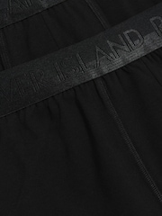 River Island Black White Tonal Split Boxers 4 Pack - Image 4 of 4