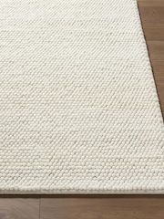 LIVABLISS Ivory Hazar Global Wool Rug - Image 3 of 7