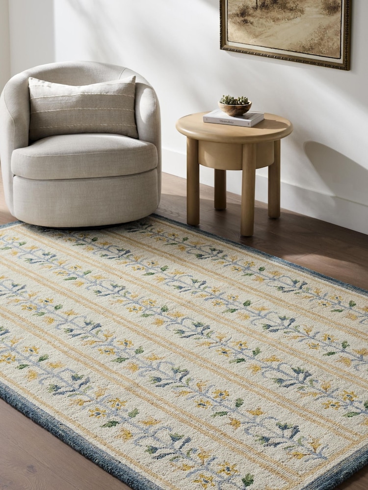 LIVABLISS Natural Garden Fairfax Global Wool Rug - Image 1 of 7 LIVABLISS Natural Garden Fairfax Global Wool Rug - Image 1 of 7
