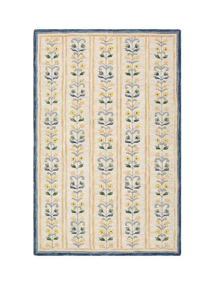 LIVABLISS Natural Garden Fairfax Global Wool Rug - Image 7 of 7 LIVABLISS Natural Garden Fairfax Global Wool Rug - Image 7 of 7