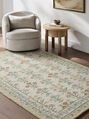 LIVABLISS Natural Cottage Fairfax Global Wool Rug - Image 1 of 8