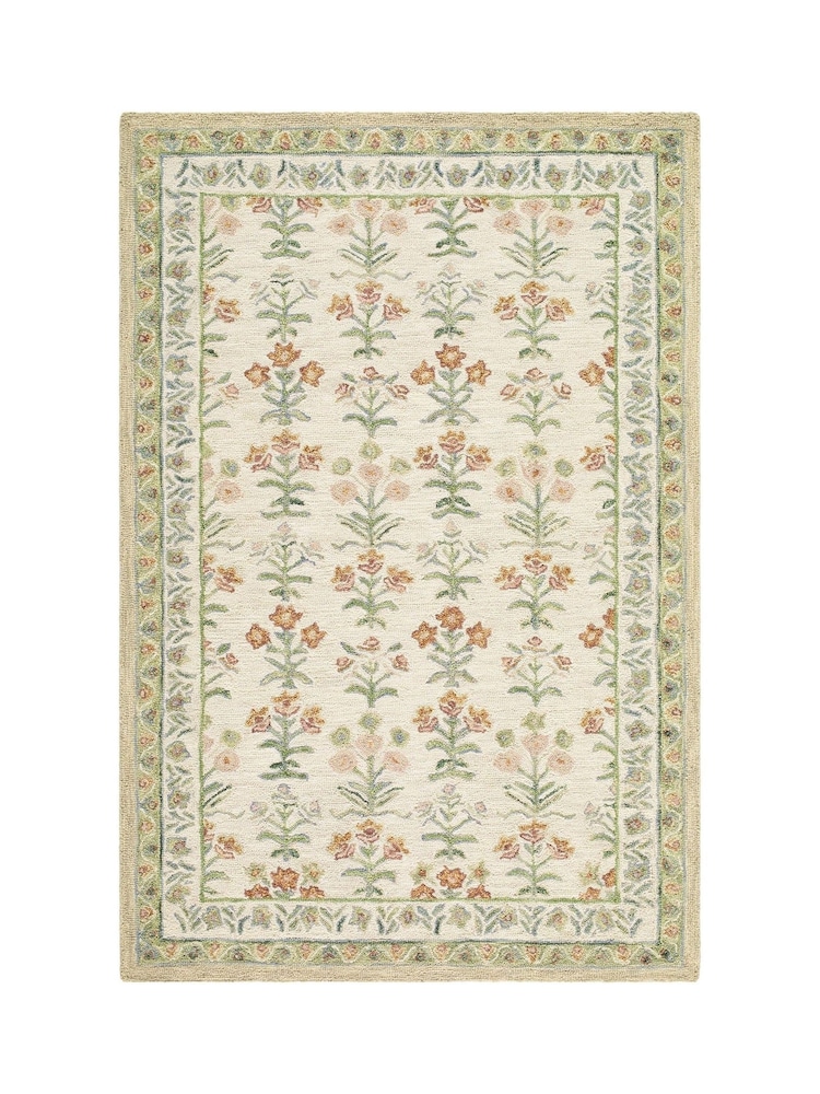 LIVABLISS Natural Cottage Fairfax Global Wool Rug - Image 8 of 8 LIVABLISS Natural Cottage Fairfax Global Wool Rug - Image 8 of 8