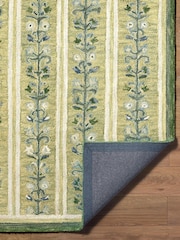 LIVABLISS Green Garden Fairfax Global Wool Rug - Image 3 of 7