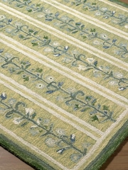 LIVABLISS Green Garden Fairfax Global Wool Rug - Image 6 of 7