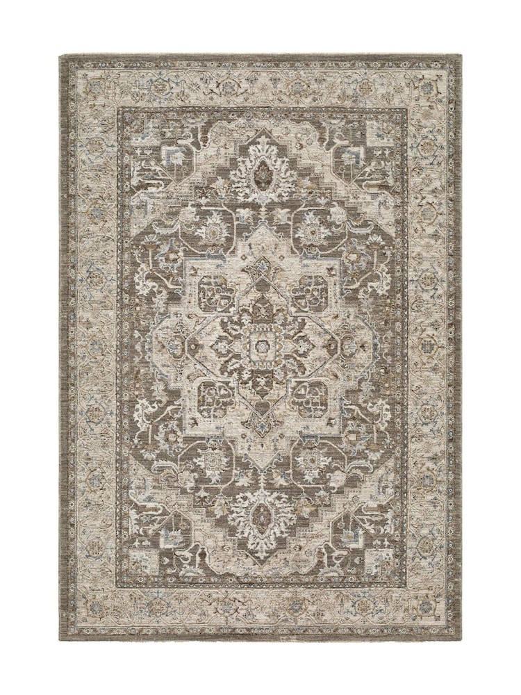 LIVABLISS Brown Arda Vintage Traditional Rug - Image 8 of 8 LIVABLISS Brown Arda Vintage Traditional Rug - Image 8 of 8