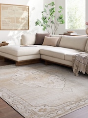 LIVABLISS Brown Fifth Avenue Vintage Traditional Rug - Image 1 of 8