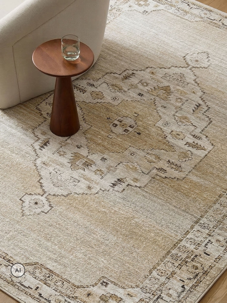 LIVABLISS Brown Fifth Avenue Vintage Traditional Rug - Image 2 of 8 LIVABLISS Brown Fifth Avenue Vintage Traditional Rug - Image 2 of 8