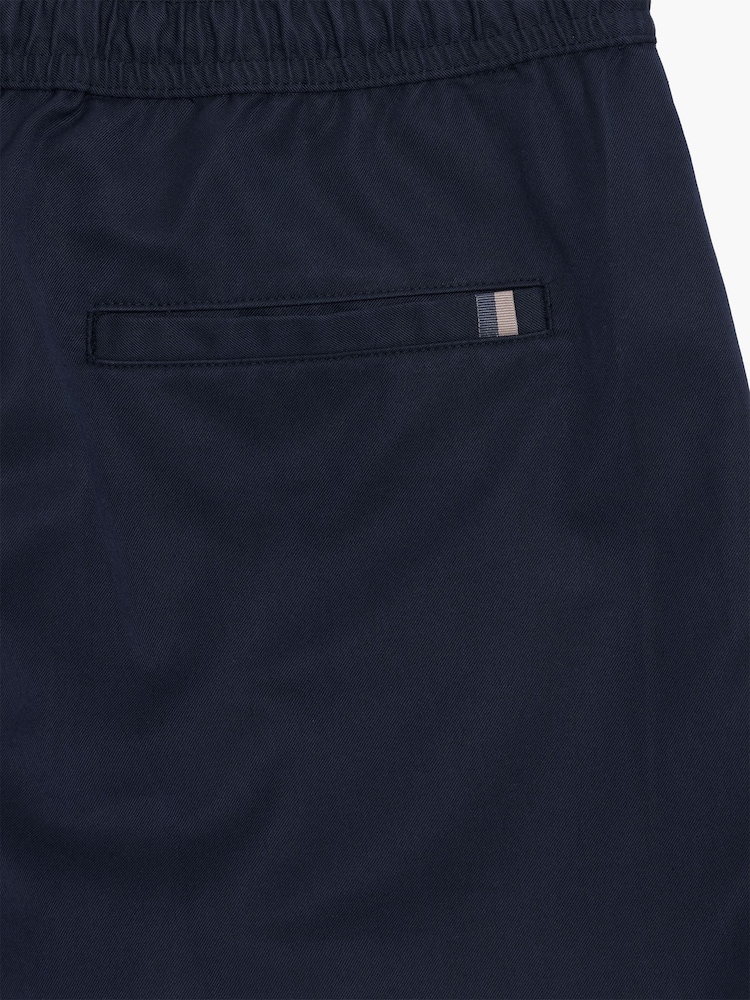 French Connection Blue Casual Comfort Shorts With Drawstring - Image 6 of 6 French Connection Blue Casual Comfort Shorts With Drawstring - Image 6 of 6