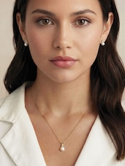 Ivory & Co Gold Classic Pearl Set - Image 2 of 4