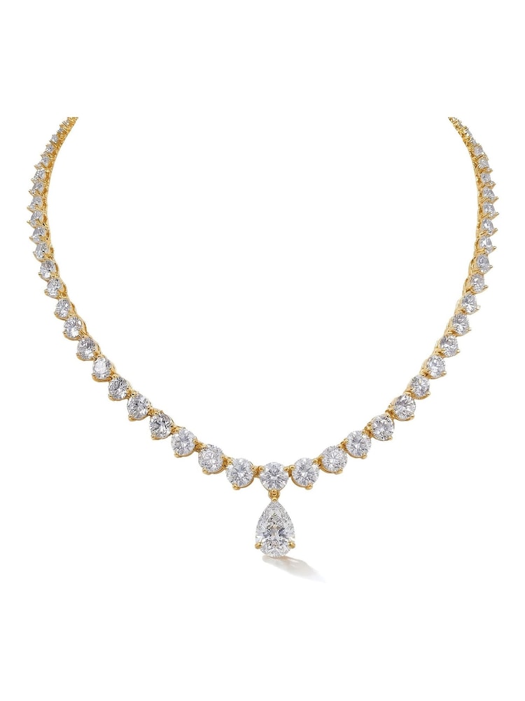Ivory & Co Gold Tone Imperial Necklace - Image 1 of 5