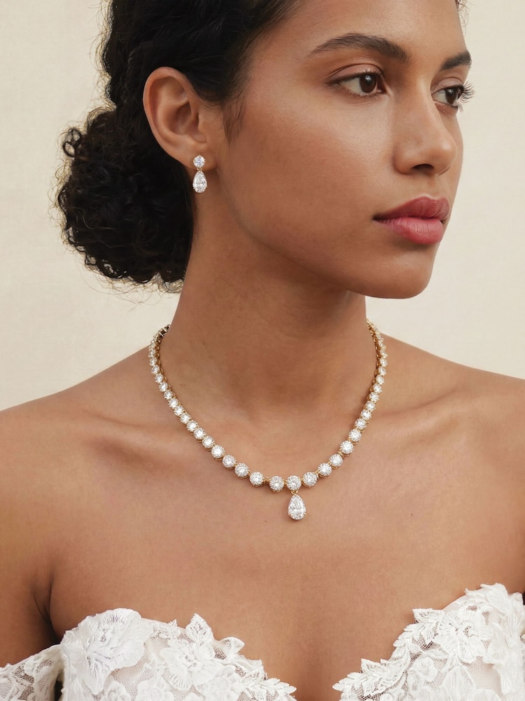 Ivory & Co Gold Tone Imperial Necklace - Image 2 of 5