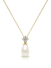Auksinis tonas - Ivory & Co Imperial Pearl Pendant Necklace - 1 paveikslėlis iš 4