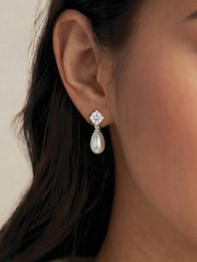 Ivory & Co Silver Imperial Pearl Set - Image 4 of 5