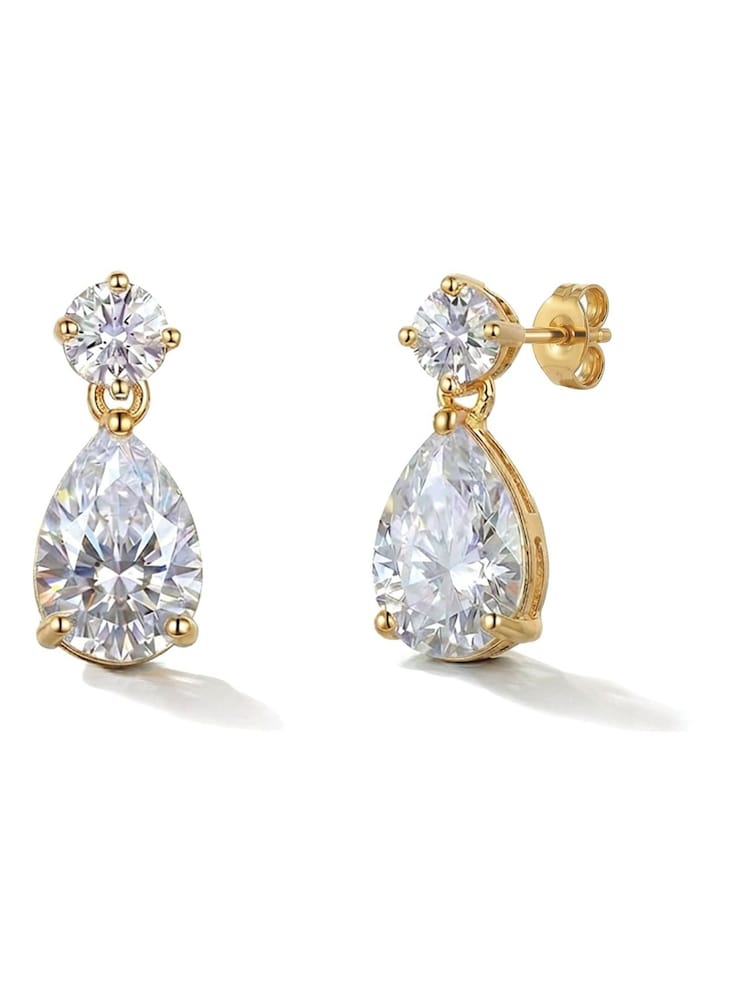Ivory & Co Gold Tone Imperial Earrings - Image 2 of 4 Ivory & Co Gold Tone Imperial Earrings - Image 2 of 4