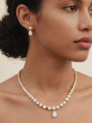 Ivory & Co Gold Tone Imperial Earrings - Image 3 of 4