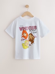 Blanco - Camiseta oversize con estampado gráfico de purpurina de Winx (3-16años) - Imagen 6 de 8