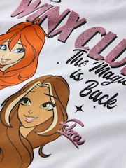 Blanco - Camiseta oversize con estampado gráfico de purpurina de Winx (3-16años) - Imagen 8 de 8