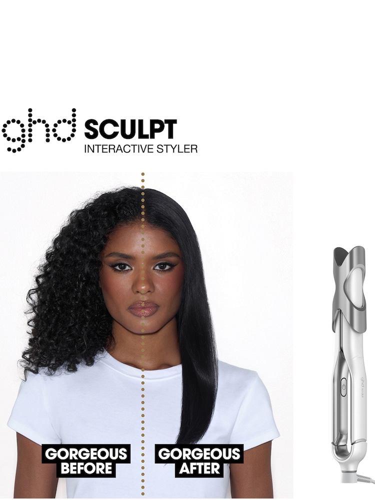 ghd White Sculpt Hair Straightener - Image 2 of 4