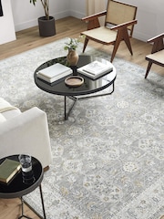 LIVABLISS Vintage Grey Dresden Abstract Modern Rug - Image 1 of 3