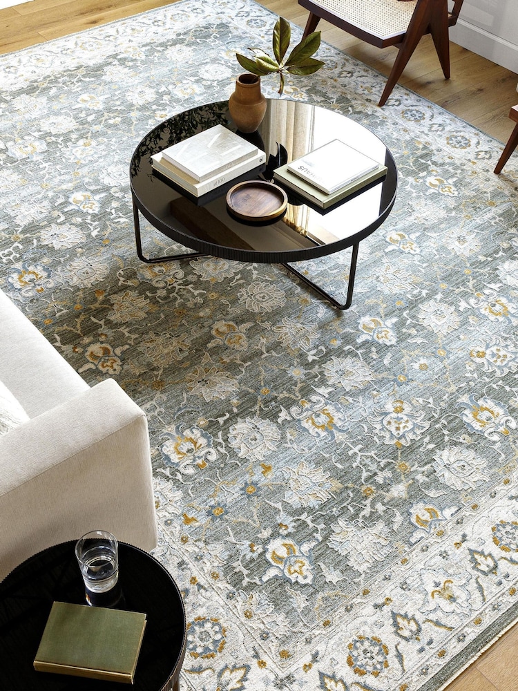 LIVABLISS Vintage Grey Dresden Abstract Modern Rug - Image 2 of 3