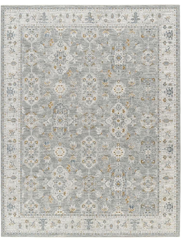 LIVABLISS Vintage Grey Dresden Abstract Modern Rug - Image 3 of 3