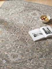 LIVABLISS Dark Grey Arda Vintage Traditional Rug - Image 2 of 8