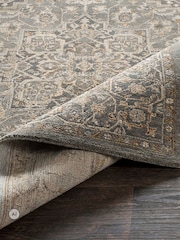 LIVABLISS Dark Grey Arda Vintage Traditional Rug - Image 4 of 8