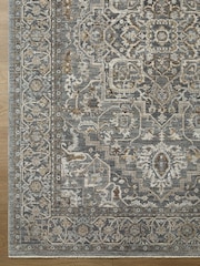 LIVABLISS Dark Grey Arda Vintage Traditional Rug - Image 7 of 8