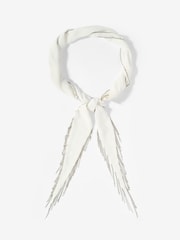 Mint Velvet Chain Fringe Skinny Scarf - Bild 1 av 3