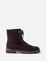 Mint Velvet Brown Maddy Suede Boots - Image 1 of 5