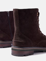 Mint Velvet Brown Maddy Suede Boots - Image 4 of 5